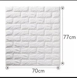White Self-Adhesive Wall Sticker for Stylish Home Decor