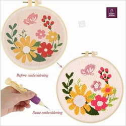 Embroidery Punch Needle Set for Home Craft