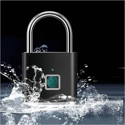 High Quality Smart Fingerprint Lock USB Rechargeable Biometric Digital Padlock