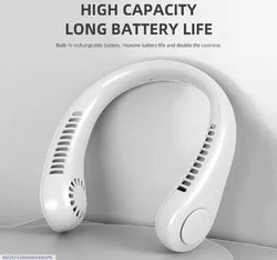 Rechargeable Neck fan 200mAh long Battery Life Foldable Neck Fan