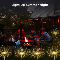 Outdoor Decoration Light Solar Firework Lights Waterproof Sparkles Landscape Fairy Light Garden Lights Yard Patio Pathway