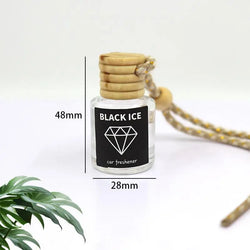 8ML Hanging Scent Oil Diffuser, Natural Fruit Juicy Perfume, Long Lasting Fragrance, 3 Scents Car Air Freshener for Home & Car