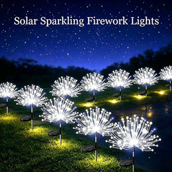 Outdoor Decoration Light Solar Firework Lights Waterproof Sparkles Landscape Fairy Light Garden Lights Yard Patio Pathway