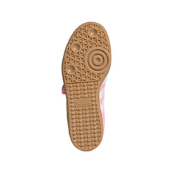 【New】Adidas Samba Jane Kids' Casual Athletic Footwear, Breathable Cushioned Sports Shoes - Light Pink, White, Gum Color, Breathable Cushioned Footwear
