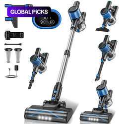Cordless Vacuum Cleaner, 3 Cleaning Modes, Anti-Tangle Design, 1.5L Dust Cup,Lightweight&Portable Vacuum for Hard Floors, Carpets, Pet Hair, Cars, Home Cleaning Tool, House Cleaning Gadgets