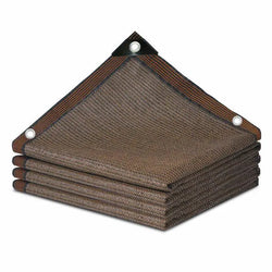 93% Blackout Cloth (Black) - 10 X 13Ftuv-Resistant Shade Net Withreinforced Rivets, Suitable for Outdooradventures / Camping / Garden / Patio/ Greenhouse.Mesh Shade Cloth