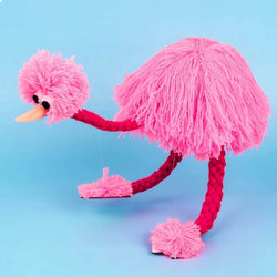 Puppet Ostrich Magic Tricks Handicraft Vintage Wire-Controlled Puppetry Interactive Educational Toys for Children